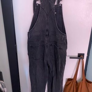 Free people black overalls